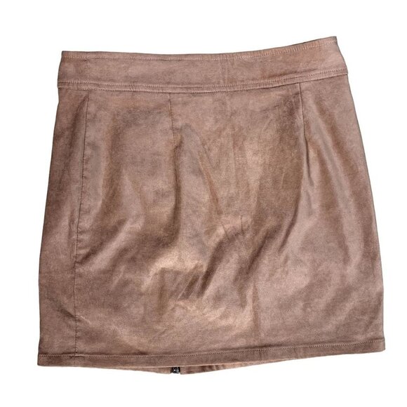 Kendall and Kylie Camel Skirt Size Small 15.5" Length - Picture 2 of 4